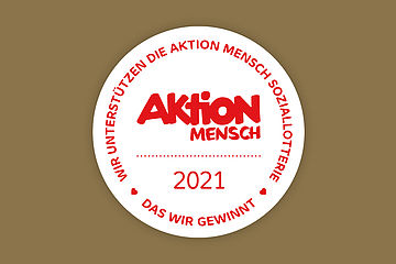 Logo der Aktion Mensch - für Egon Rohwer Malermeister, Kiel