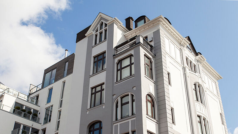 Fassadensanierung und Fenstersanierung am Schlossgarten 12 in Kiel-3