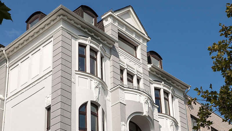 Fassadensanierung und Fenstersanierung am Schlossgarten 12 in Kiel-5